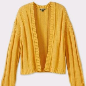 Open cardigan